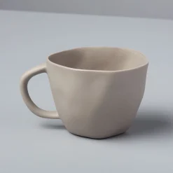 Tam Stoneware Cappuccino Cup, Sterling, Set of 4^Be Home Cheap