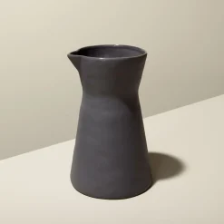 Tam Stoneware Carafe, Slate^Be Home Outlet