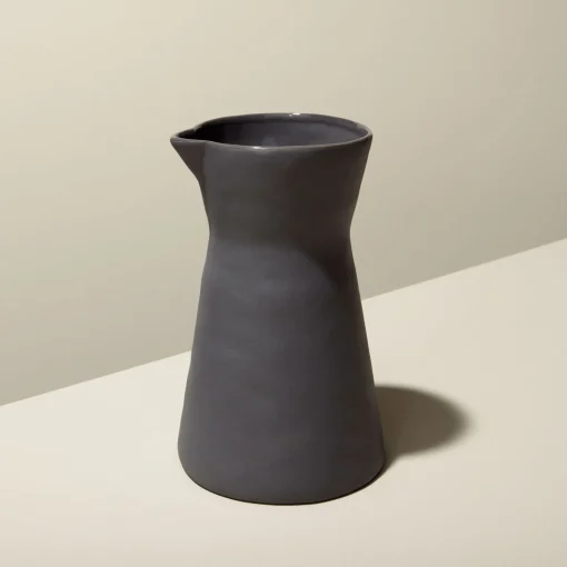Tam Stoneware Carafe, Slate^Be Home Outlet