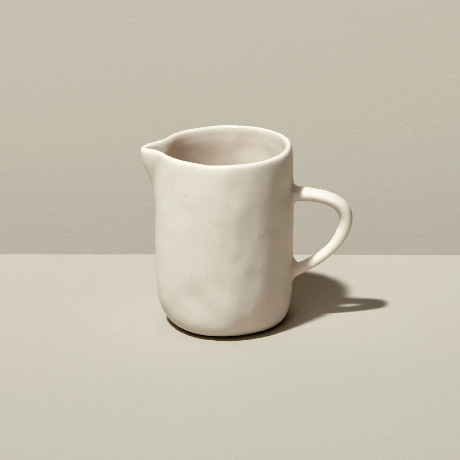 Tam Stoneware Creamer, Pearl^Be Home Online