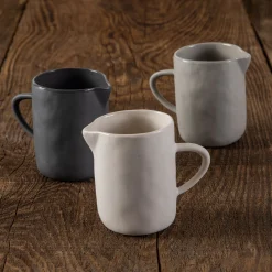 Tam Stoneware Creamer, Sterling^Be Home Flash Sale