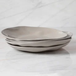 Tam Stoneware Dinner Plate, Sterling, Set of 4^Be Home Discount
