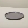 Tam Stoneware Flat Side Plate, Slate, Set of 4^Be Home Best Sale