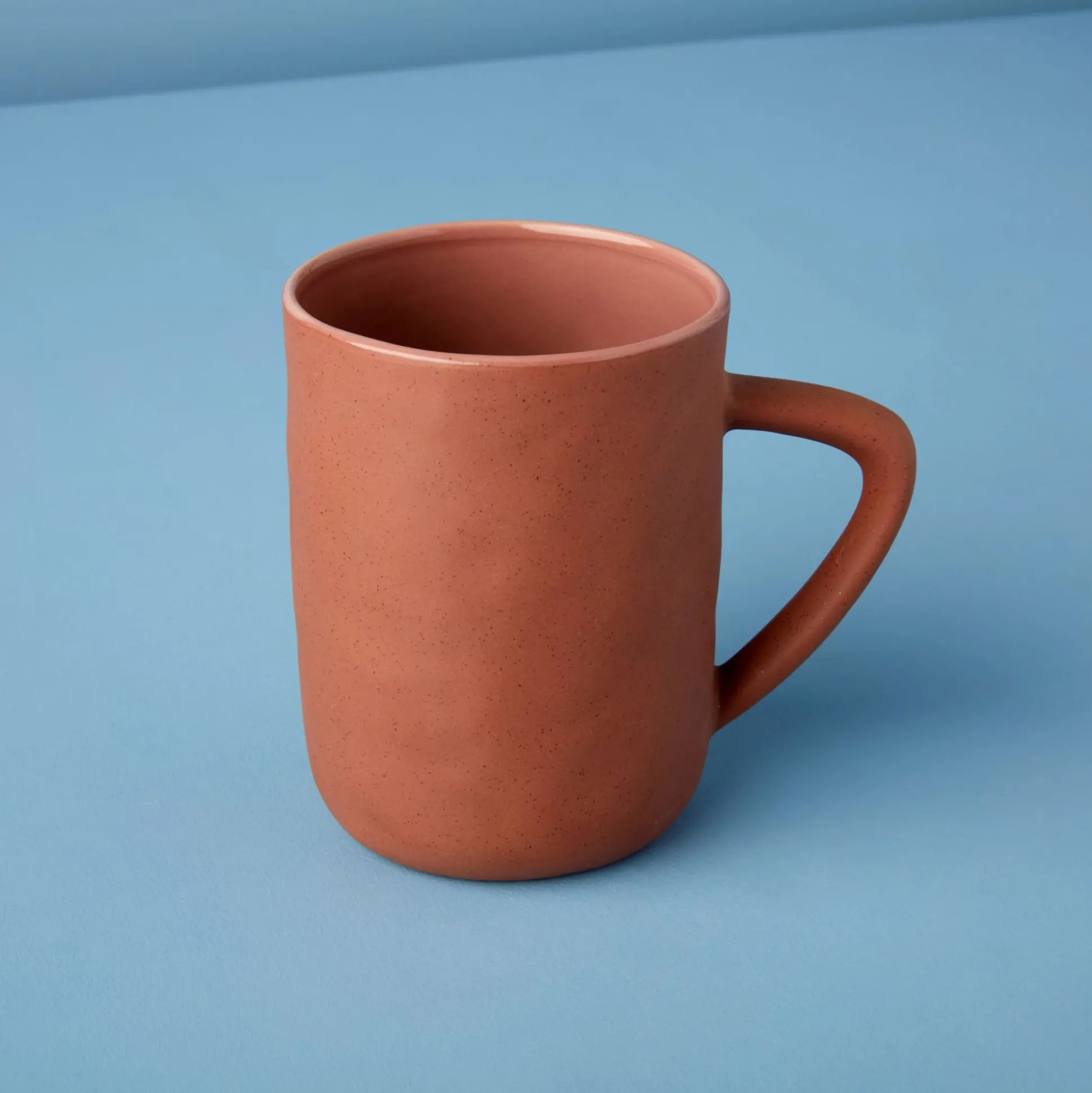 Tam Stoneware Mug, Terracotta Rose, Set of 4^Be Home Hot