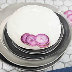 Tam Stoneware Platter, Sterling