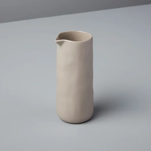 Tam Stoneware Pouring Carafe, Sterling^Be Home Clearance