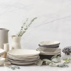 Tam Stoneware Side Plate, Sterling, Set of 4^Be Home Best Sale