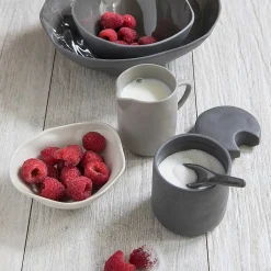 Tam Stoneware Sugar Cellar, Slate