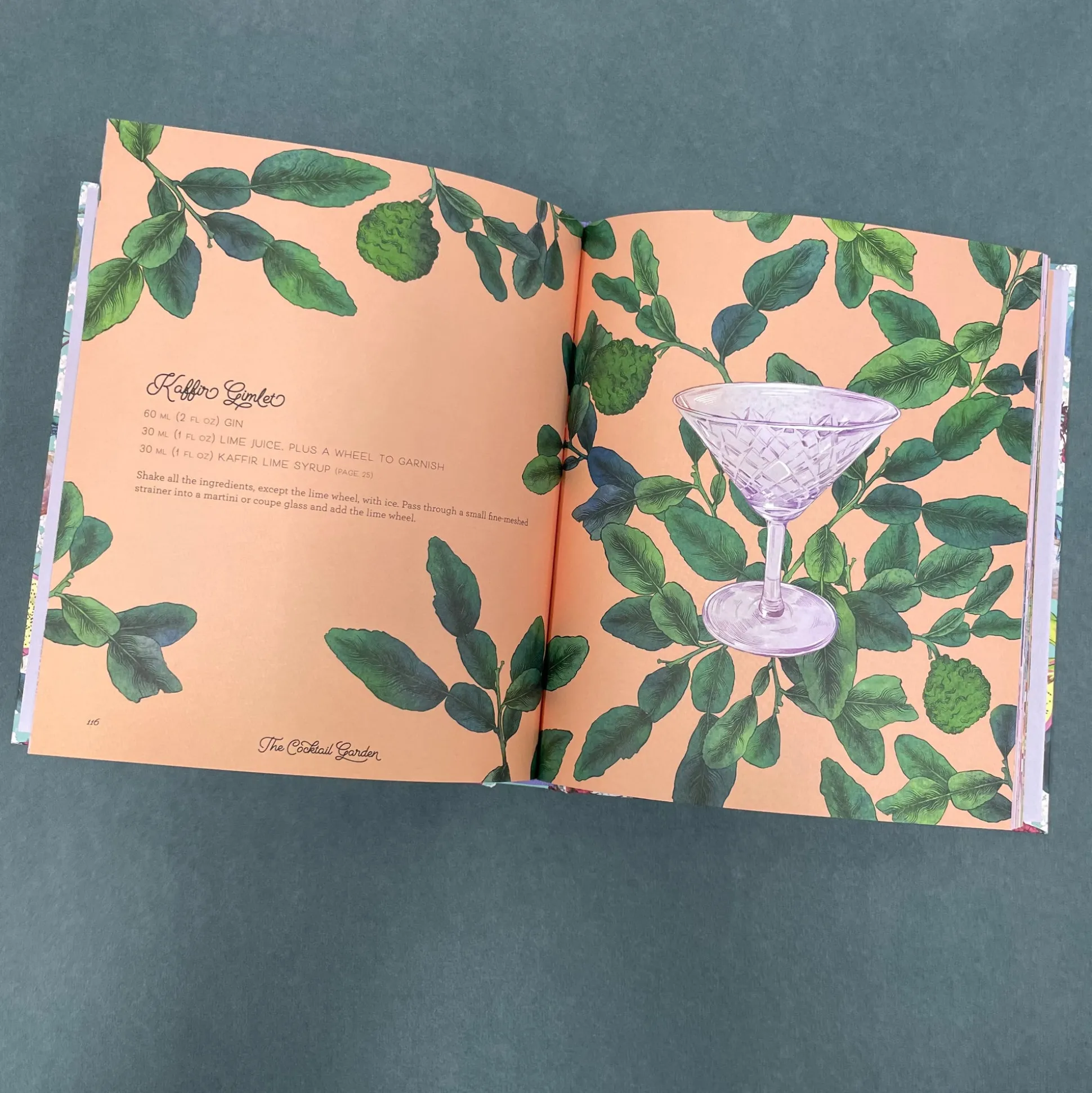 The Cocktail Garden: Botanical Cocktails for Every Season by Ed Loveda^Be Home Shop