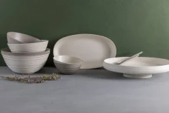 Tierra Fruit Bowl, White^Be Home Cheap