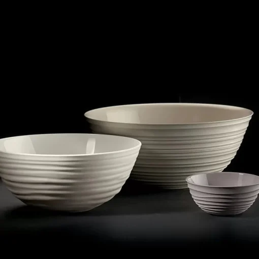 Tierra Serving Bowl, Large, Taupe^Be Home Online