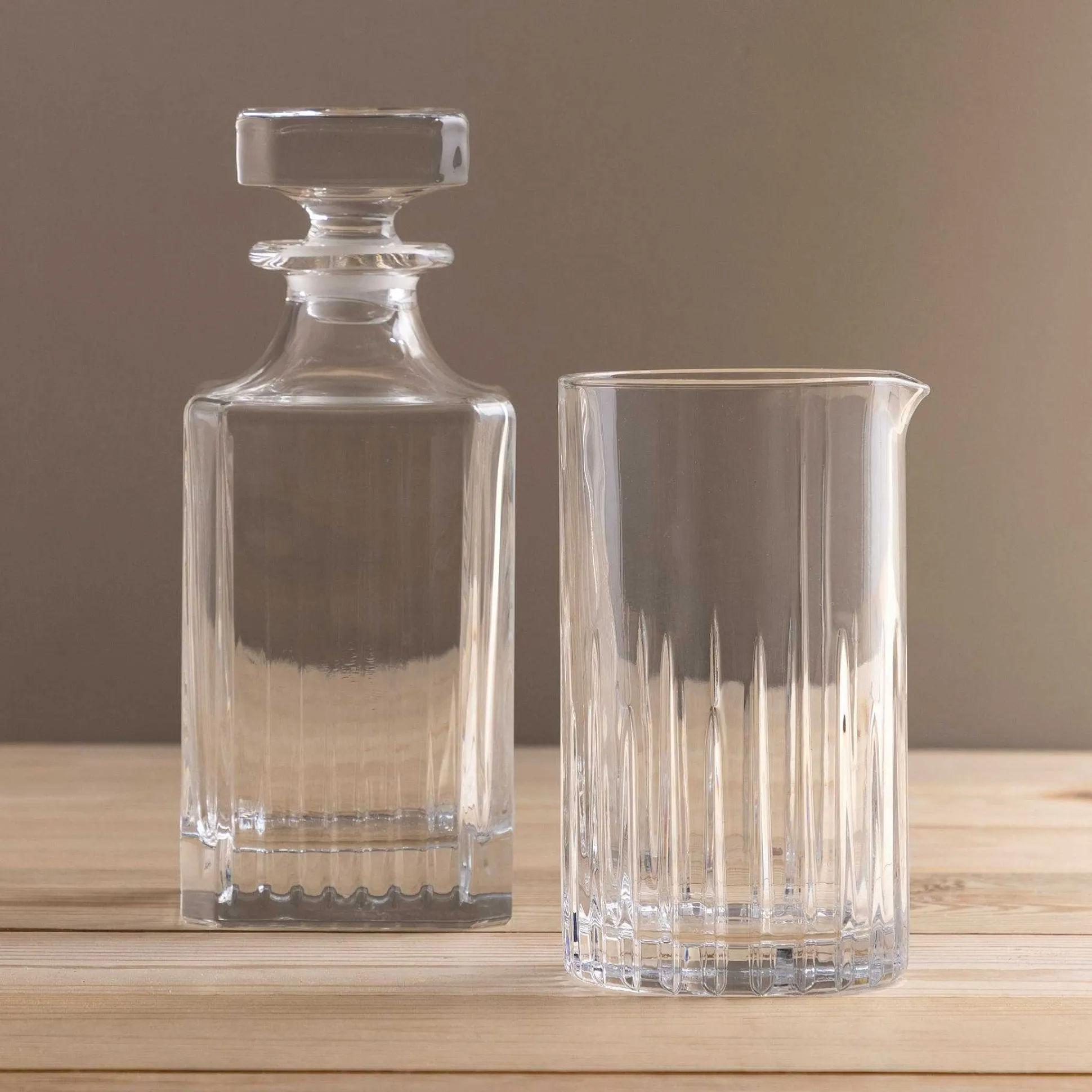 Timeless Crystal Decanter with Stopper