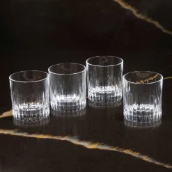 Timeless Crystal Double Old Fashioned Glass, Set of 6