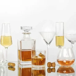 Timeless Crystal Double Old Fashioned Glass, Set of 6