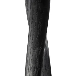 Torsion Black Dining Table, 50