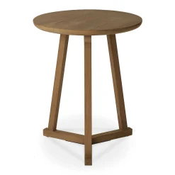 Tripod Side Table, Teak