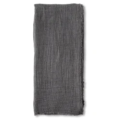 Venice Oversized Waffle Throw, Midnight^Be Home Cheap