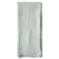 Venice Oversized Waffle Throw, Ocean^Be Home Shop