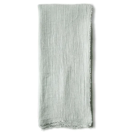 Venice Oversized Waffle Throw, Ocean^Be Home Shop