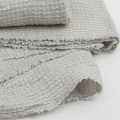 Venice Oversized Waffle Throw, Ocean^Be Home Outlet