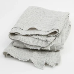 Venice Oversized Waffle Throw, Ocean^Be Home Outlet