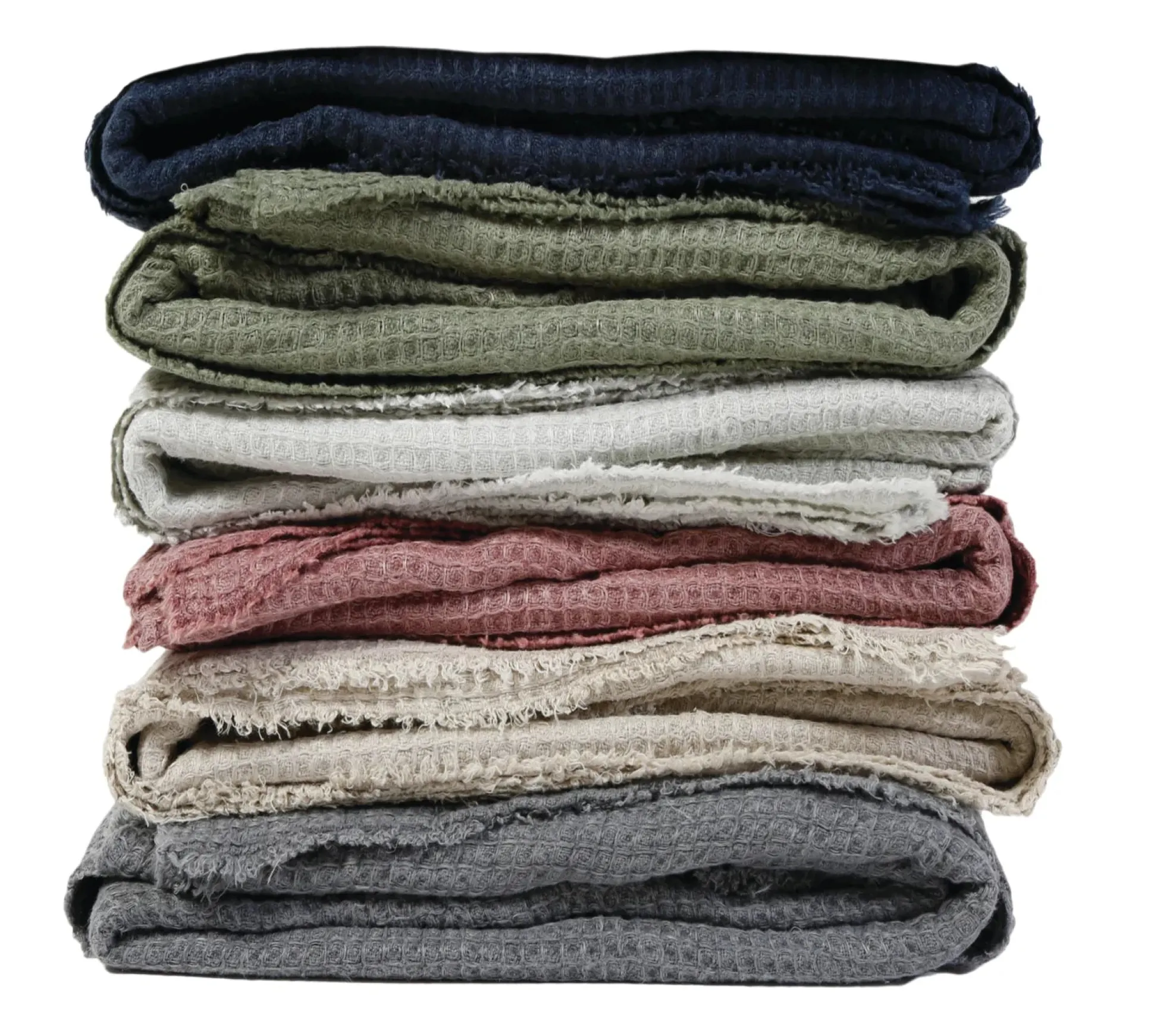 Venice Oversized Waffle Throw, Taupe^Be Home Flash Sale