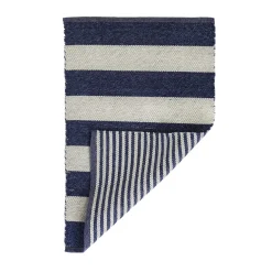 Veranda Indoor / Outdoor Rug 8' x 10', Light Grey & Indigo^Be Home Store