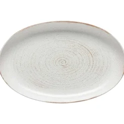Vermont Oval Platter, Cream