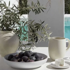 Vermont Serving Bowl, Cream