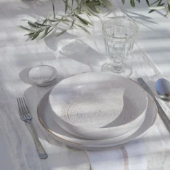 Vermont Soup / Pasta bowl, Cream, Set of 4^Be Home Cheap