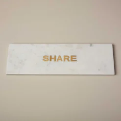 Verona Marble "Share" Board