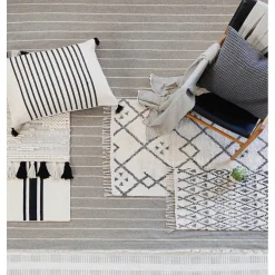 Warby Rug 5' x 8', Light Grey^Be Home Discount