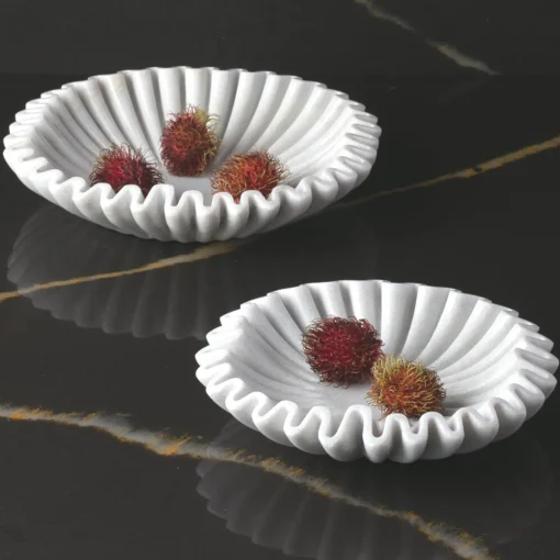 Waterloo Marble Bowl, Large^Be Home Discount
