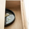Wave Oak Sideboard, 1 Door, 3 Drawers