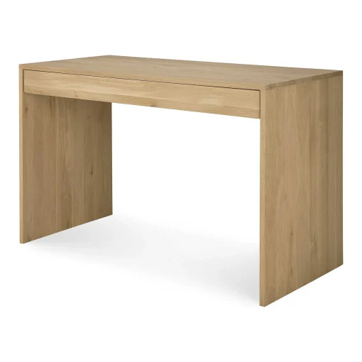 Wave Solid Oak Desk
