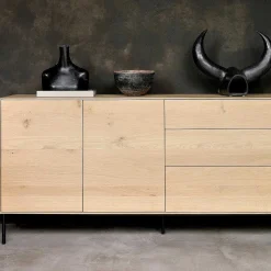 Whitebird Oak Sideboard, 2 Doors, 3 Drawers