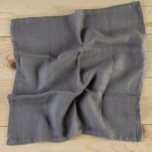Willow Napkins, Set of 4, Charcoal^Be Home Store
