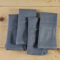 Willow Napkins, Set of 4, Navy^Be Home Best Sale