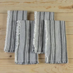 Yountville Napkins, Charcoal, Set of 4^Be Home Cheap