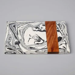 Zebra Marble & Wood Board